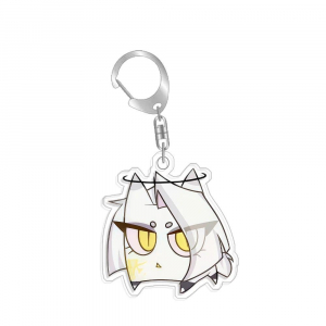 Hazbin Hotel Charlie Morningstar Lucifer Morningstar Homemade Acrylic Keychain Mica Bag Móc Khóa In Theo Yêu Cầu, Chất Liệu Mica Trong Suốt In 2 Mặt , Dày 4mm