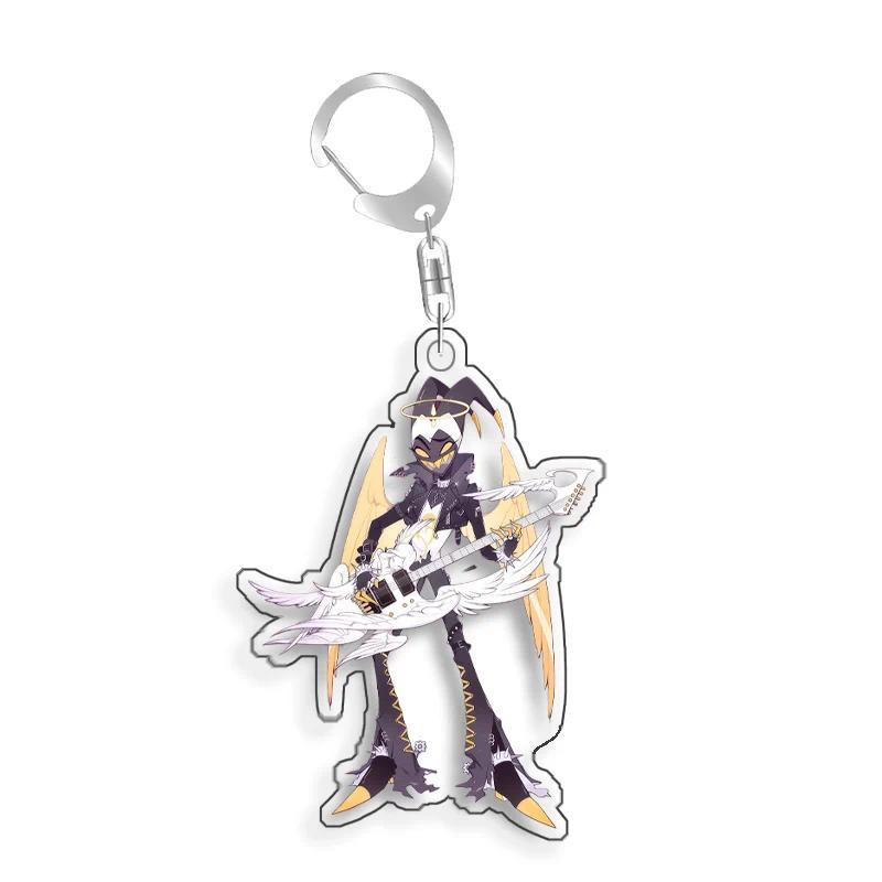 Hazbin Hotel Charlie Morningstar Niffty Vox Alastor Homemade Acrylic Mica Keychain Game Anime Móc Khóa In Theo Yêu Cầu, Chất Liệu Mica Trong Suốt In 2 Mặt , Dày 4mm 5 Hazbin Hotel Charlie Morningstar Niffty Vox Alastor Homemade Acrylic Mica Keychain Game Anime Móc Khóa In Theo Yêu Cầu, Chất Liệu Mica Trong Suốt In 2 Mặt , Dày 4mm - Ảnh 5