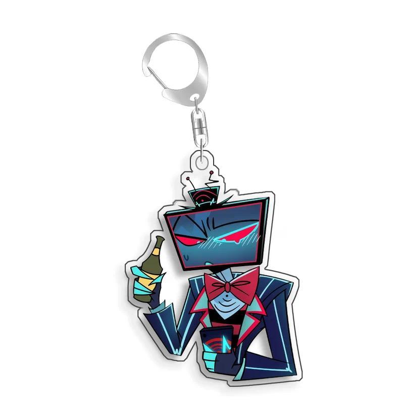 Hazbin Hotel Charlie Morningstar Niffty Vox Alastor Homemade Acrylic Mica Keychain Game Anime Móc Khóa In Theo Yêu Cầu, Chất Liệu Mica Trong Suốt In 2 Mặt , Dày 4mm 6 Hazbin Hotel Charlie Morningstar Niffty Vox Alastor Homemade Acrylic Mica Keychain Game Anime Móc Khóa In Theo Yêu Cầu, Chất Liệu Mica Trong Suốt In 2 Mặt , Dày 4mm - Ảnh 6