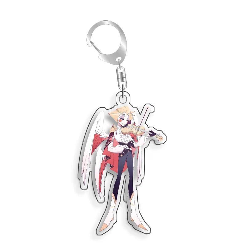 Hazbin Hotel Charlie Morningstar Niffty Vox Alastor Homemade Acrylic Mica Keychain Game Anime Móc Khóa In Theo Yêu Cầu, Chất Liệu Mica Trong Suốt In 2 Mặt , Dày 4mm 7 Hazbin Hotel Charlie Morningstar Niffty Vox Alastor Homemade Acrylic Mica Keychain Game Anime Móc Khóa In Theo Yêu Cầu, Chất Liệu Mica Trong Suốt In 2 Mặt , Dày 4mm - Ảnh 7