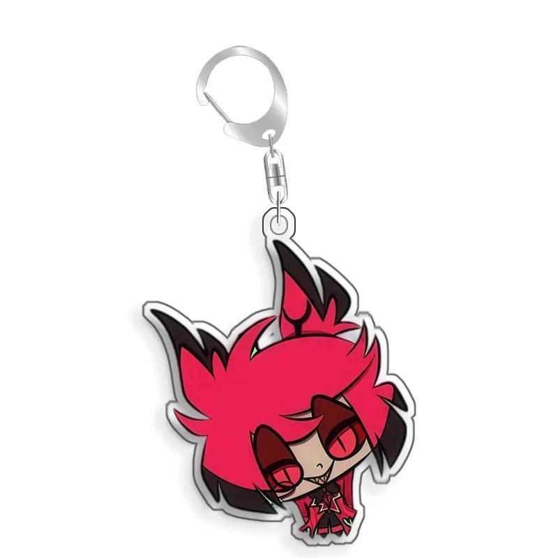 Hazbin Hotel Charlie Morningstar Niffty Vox Alastor Homemade Acrylic Mica Keychain Game Anime Móc Khóa In Theo Yêu Cầu, Chất Liệu Mica Trong Suốt In 2 Mặt , Dày 4mm 10 Hazbin Hotel Charlie Morningstar Niffty Vox Alastor Homemade Acrylic Mica Keychain Game Anime Móc Khóa In Theo Yêu Cầu, Chất Liệu Mica Trong Suốt In 2 Mặt , Dày 4mm - Ảnh 10