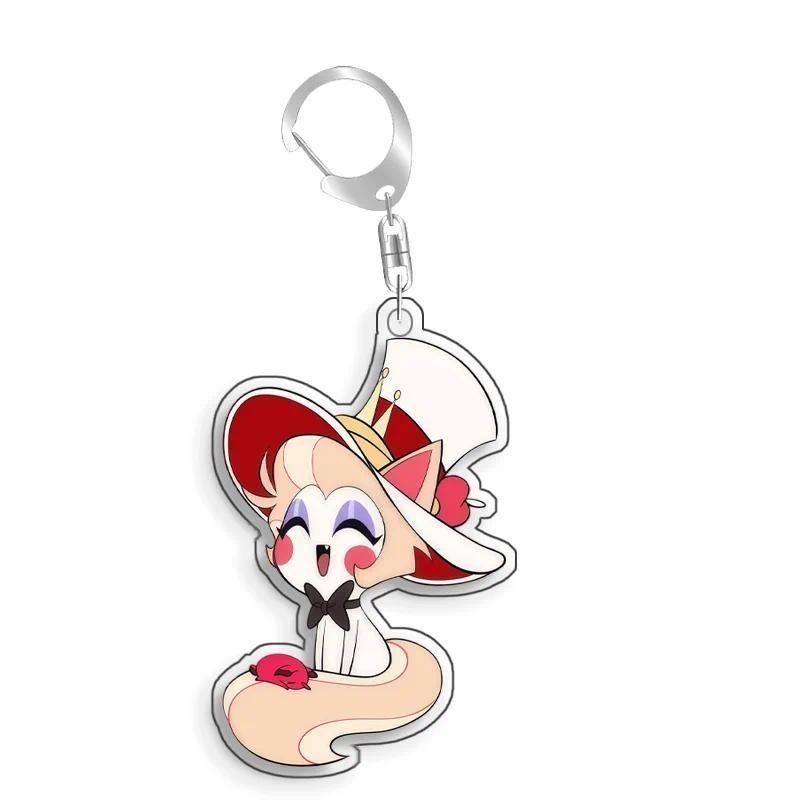 Hazbin Hotel Charlie Morningstar Vox Alastor Velvette Homemade Acrylic Keychain Mica Bag Móc Khóa In Theo Yêu Cầu, Chất Liệu Mica Trong Suốt In 2 Mặt , Dày 4mm 15 Hazbin Hotel Charlie Morningstar Vox Alastor Velvette Homemade Acrylic Keychain Mica Bag Móc Khóa In Theo Yêu Cầu, Chất Liệu Mica Trong Suốt In 2 Mặt , Dày 4mm - Ảnh 15