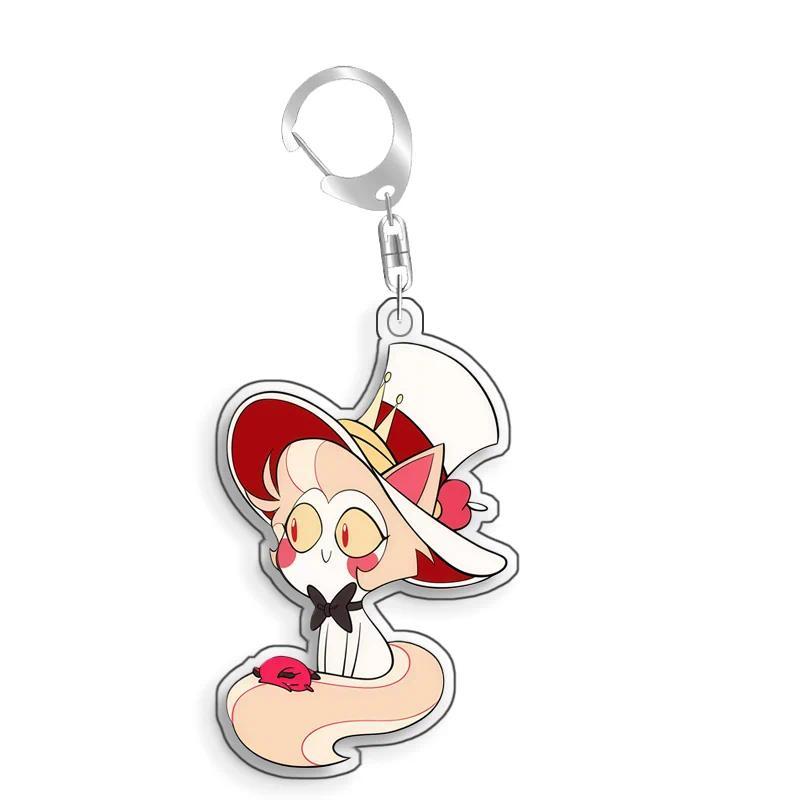 Hazbin Hotel Charlie Morningstar Vox Alastor Velvette Homemade Acrylic Keychain Mica Bag Móc Khóa In Theo Yêu Cầu, Chất Liệu Mica Trong Suốt In 2 Mặt , Dày 4mm 10 Hazbin Hotel Charlie Morningstar Vox Alastor Velvette Homemade Acrylic Keychain Mica Bag Móc Khóa In Theo Yêu Cầu, Chất Liệu Mica Trong Suốt In 2 Mặt , Dày 4mm - Ảnh 10