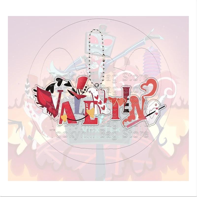 Hazbin Hotel Keychain Role Characters Name Letters Decoration Angel Dust Husk Velvette Vox Móc Khóa In Theo Yêu Cầu, Chất Liệu Mica Trong Suốt In 2 Mặt , Dày 4mm 2 Hazbin Hotel Keychain Role Characters Name Letters Decoration Angel Dust Husk Velvette Vox Móc Khóa In Theo Yêu Cầu, Chất Liệu Mica Trong Suốt In 2 Mặt , Dày 4mm - Ảnh 2