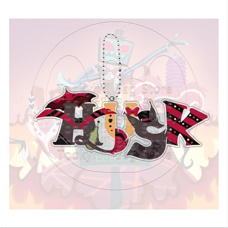 Hazbin Hotel Keychain Role Characters Name Letters Backpack Angel Dust Husk Velvette Vox Móc Khóa In Theo Yêu Cầu, Chất Liệu Mica Trong Suốt In 2 Mặt , Dày 4mm 3 Hazbin Hotel Keychain Role Characters Name Letters Backpack Angel Dust Husk Velvette Vox Móc Khóa In Theo Yêu Cầu, Chất Liệu Mica Trong Suốt In 2 Mặt , Dày 4mm - Ảnh 3
