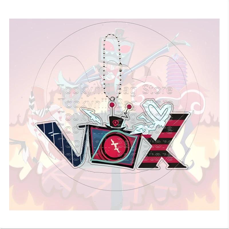 Hazbin Hotel Keychain Role Characters Name Letters Decoration Angel Dust Husk Velvette Vox Móc Khóa In Theo Yêu Cầu, Chất Liệu Mica Trong Suốt In 2 Mặt , Dày 4mm 8 Hazbin Hotel Keychain Role Characters Name Letters Decoration Angel Dust Husk Velvette Vox Móc Khóa In Theo Yêu Cầu, Chất Liệu Mica Trong Suốt In 2 Mặt , Dày 4mm - Ảnh 8