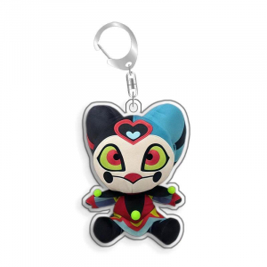 Hazbin Hotel Loona Blitzo Moxxie Millie Fizzowlli Homemade Mica Keychain Pendant Bag Charms Móc Khóa In Theo Yêu Cầu, Chất Liệu Mica Trong Suốt In 2 Mặt , Dày 4mm