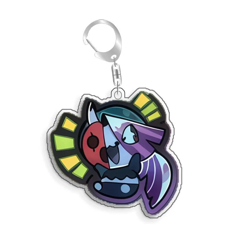 Hazbin Hotel Rouxls Kaard Jevil Berdly Swatch Homemade Acrylic Mica Keychain Game Anime Móc Khóa In Theo Yêu Cầu, Chất Liệu Mica Trong Suốt In 2 Mặt , Dày 4mm 2 Hazbin Hotel Rouxls Kaard Jevil Berdly Swatch Homemade Acrylic Mica Keychain Game Anime Móc Khóa In Theo Yêu Cầu, Chất Liệu Mica Trong Suốt In 2 Mặt , Dày 4mm - Ảnh 2