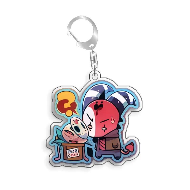 Hazbin Hotel Rouxls Kaard Jevil Berdly Swatch Homemade Acrylic Mica Keychain Game Anime Móc Khóa In Theo Yêu Cầu, Chất Liệu Mica Trong Suốt In 2 Mặt , Dày 4mm 15 Hazbin Hotel Rouxls Kaard Jevil Berdly Swatch Homemade Acrylic Mica Keychain Game Anime Móc Khóa In Theo Yêu Cầu, Chất Liệu Mica Trong Suốt In 2 Mặt , Dày 4mm - Ảnh 15