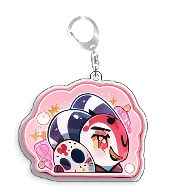 Hazbin Hotel Rouxls Kaard Jevil Berdly Swatch Homemade Acrylic Mica Keychain Game Anime Móc Khóa In Theo Yêu Cầu, Chất Liệu Mica Trong Suốt In 2 Mặt , Dày 4mm 16 Hazbin Hotel Rouxls Kaard Jevil Berdly Swatch Homemade Acrylic Mica Keychain Game Anime Móc Khóa In Theo Yêu Cầu, Chất Liệu Mica Trong Suốt In 2 Mặt , Dày 4mm - Ảnh 16