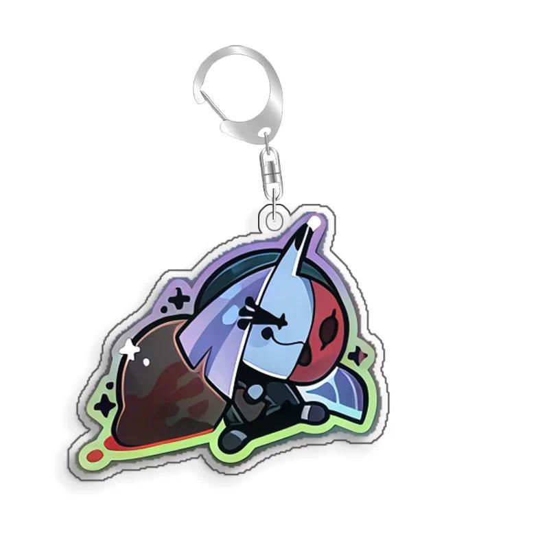 Hazbin Hotel Rouxls Kaard Jevil Berdly Swatch Homemade Acrylic Mica Keychain Game Anime Móc Khóa In Theo Yêu Cầu, Chất Liệu Mica Trong Suốt In 2 Mặt , Dày 4mm 3 Hazbin Hotel Rouxls Kaard Jevil Berdly Swatch Homemade Acrylic Mica Keychain Game Anime Móc Khóa In Theo Yêu Cầu, Chất Liệu Mica Trong Suốt In 2 Mặt , Dày 4mm - Ảnh 3