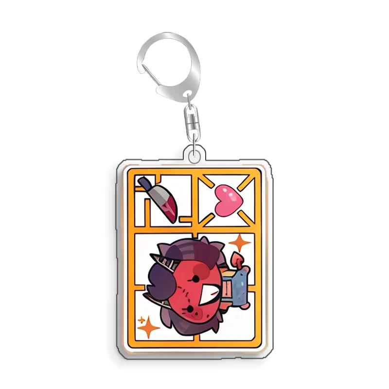 Hazbin Hotel Rouxls Kaard Jevil Berdly Swatch Homemade Acrylic Mica Keychain Game Anime Móc Khóa In Theo Yêu Cầu, Chất Liệu Mica Trong Suốt In 2 Mặt , Dày 4mm 21 Hazbin Hotel Rouxls Kaard Jevil Berdly Swatch Homemade Acrylic Mica Keychain Game Anime Móc Khóa In Theo Yêu Cầu, Chất Liệu Mica Trong Suốt In 2 Mặt , Dày 4mm - Ảnh 21