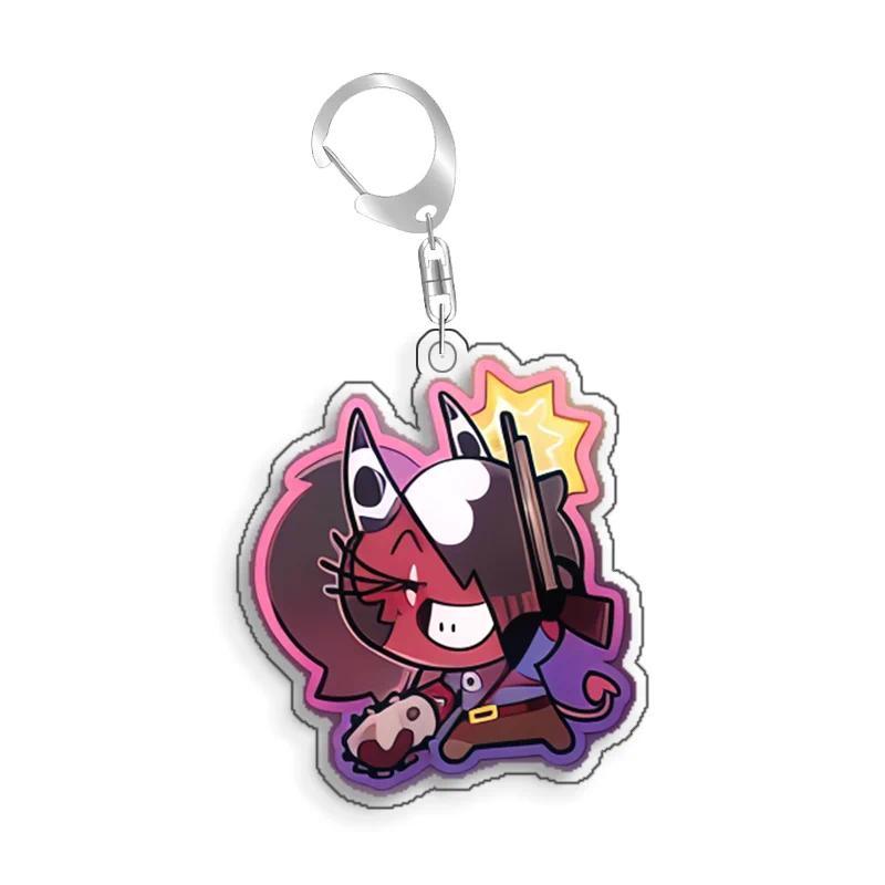Hazbin Hotel Rouxls Kaard Jevil Berdly Swatch Homemade Acrylic Mica Keychain Game Anime Móc Khóa In Theo Yêu Cầu, Chất Liệu Mica Trong Suốt In 2 Mặt , Dày 4mm 23 Hazbin Hotel Rouxls Kaard Jevil Berdly Swatch Homemade Acrylic Mica Keychain Game Anime Móc Khóa In Theo Yêu Cầu, Chất Liệu Mica Trong Suốt In 2 Mặt , Dày 4mm - Ảnh 23