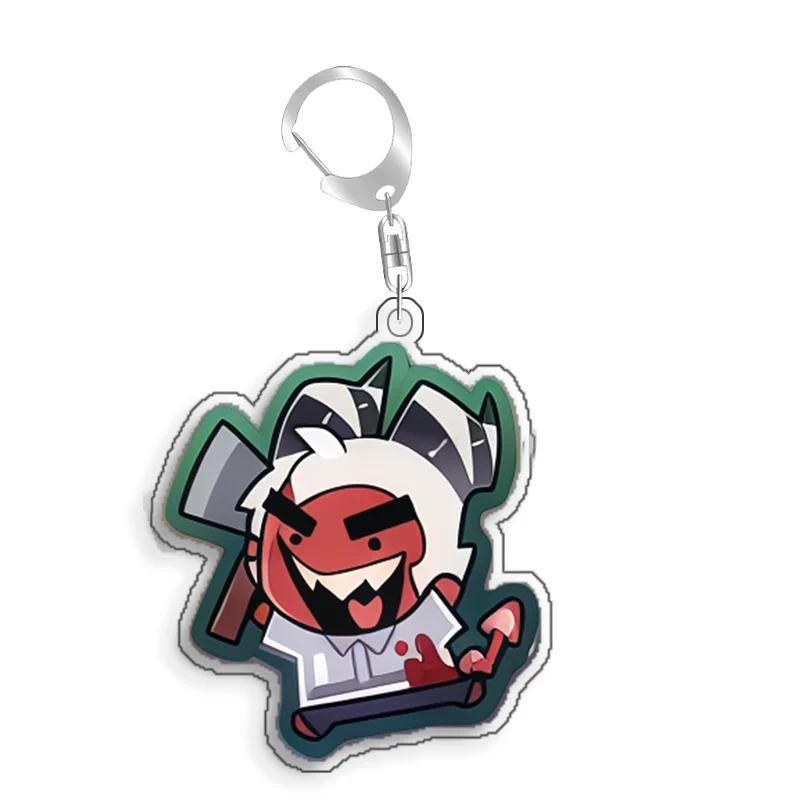 Hazbin Hotel Rouxls Kaard Jevil Berdly Swatch Homemade Acrylic Mica Keychain Game Anime Móc Khóa In Theo Yêu Cầu, Chất Liệu Mica Trong Suốt In 2 Mặt , Dày 4mm 26 Hazbin Hotel Rouxls Kaard Jevil Berdly Swatch Homemade Acrylic Mica Keychain Game Anime Móc Khóa In Theo Yêu Cầu, Chất Liệu Mica Trong Suốt In 2 Mặt , Dày 4mm - Ảnh 26
