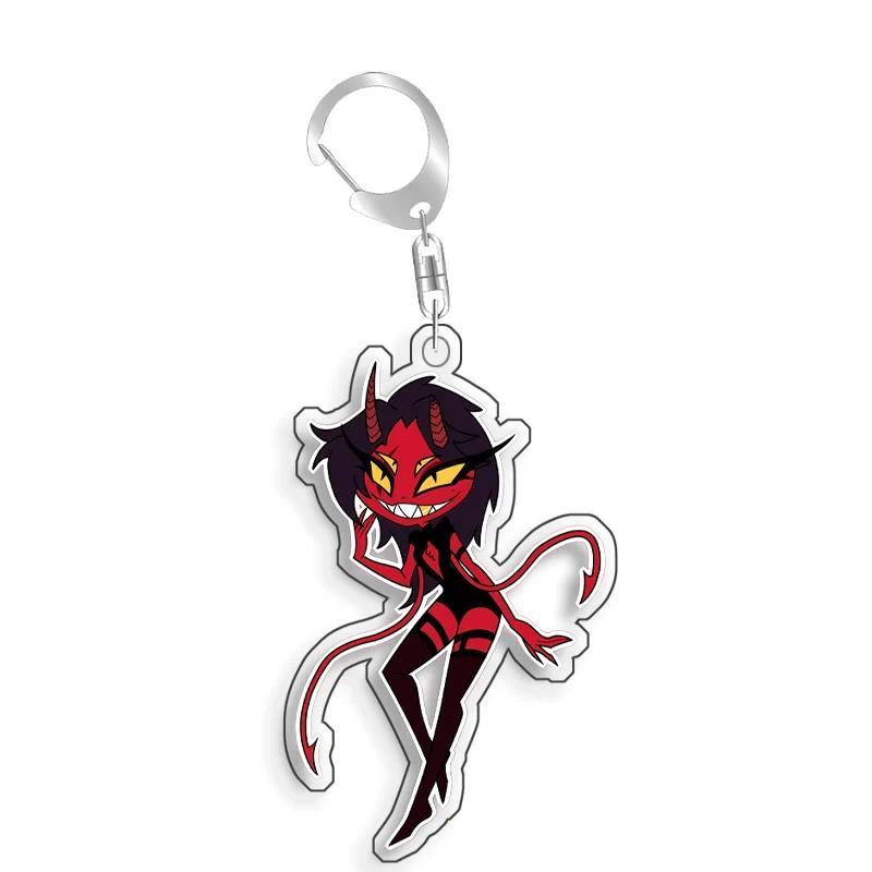 Hazbin Hotel Vaggie Alastor Fat Nuggets Mica Keychain Móc Khóa In Theo Yêu Cầu, Chất Liệu Mica Trong Suốt In 2 Mặt , Dày 4mm 7 Hazbin Hotel Vaggie Alastor Fat Nuggets Mica Keychain Móc Khóa In Theo Yêu Cầu, Chất Liệu Mica Trong Suốt In 2 Mặt , Dày 4mm - Ảnh 7
