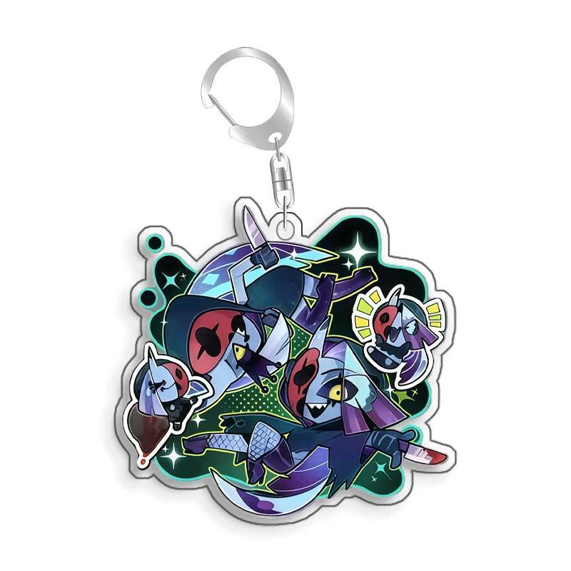 Hazbin Hotel Velvet Fizzarolli Vox Homemade Mica Cartoon Anime Keychain Bag Charms Game Anime Móc Khóa In Theo Yêu Cầu, Chất Liệu Mica Trong Suốt In 2 Mặt , Dày 4mm 14 Hazbin Hotel Velvet Fizzarolli Vox Homemade Mica Cartoon Anime Keychain Bag Charms Game Anime Móc Khóa In Theo Yêu Cầu, Chất Liệu Mica Trong Suốt In 2 Mặt , Dày 4mm - Ảnh 14