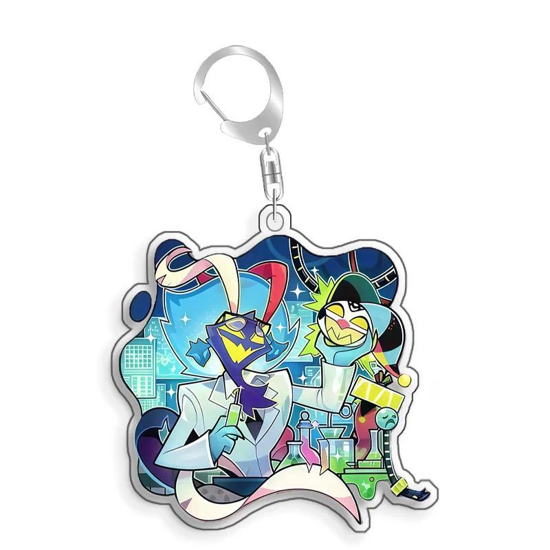 Hazbin Hotel Velvet Fizzarolli Vox Homemade Mica Cartoon Anime Keychain Bag Charms Game Anime Móc Khóa In Theo Yêu Cầu, Chất Liệu Mica Trong Suốt In 2 Mặt , Dày 4mm 16 Hazbin Hotel Velvet Fizzarolli Vox Homemade Mica Cartoon Anime Keychain Bag Charms Game Anime Móc Khóa In Theo Yêu Cầu, Chất Liệu Mica Trong Suốt In 2 Mặt , Dày 4mm - Ảnh 16
