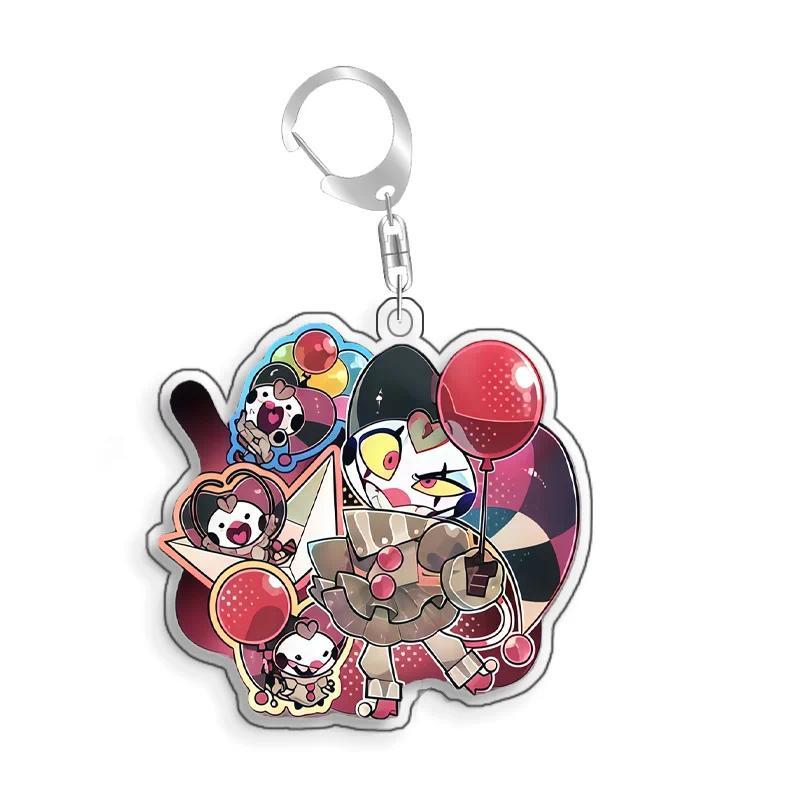 Hazbin Hotel Velvet Fizzarolli Vox Homemade Mica Cartoon Anime Keychain Bag Charms Game Anime Móc Khóa In Theo Yêu Cầu, Chất Liệu Mica Trong Suốt In 2 Mặt , Dày 4mm 17 Hazbin Hotel Velvet Fizzarolli Vox Homemade Mica Cartoon Anime Keychain Bag Charms Game Anime Móc Khóa In Theo Yêu Cầu, Chất Liệu Mica Trong Suốt In 2 Mặt , Dày 4mm - Ảnh 17