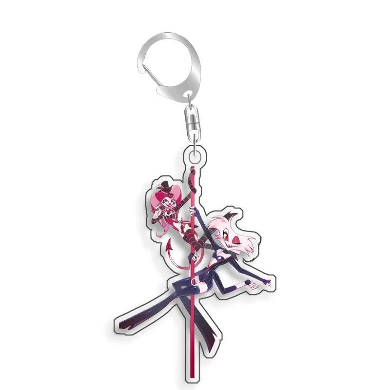 Hazbin Hotel Velvet Fizzarolli Vox Homemade Mica Cartoon Anime Keychain Bag Charms Game Anime Móc Khóa In Theo Yêu Cầu, Chất Liệu Mica Trong Suốt In 2 Mặt , Dày 4mm 4 Hazbin Hotel Velvet Fizzarolli Vox Homemade Mica Cartoon Anime Keychain Bag Charms Game Anime Móc Khóa In Theo Yêu Cầu, Chất Liệu Mica Trong Suốt In 2 Mặt , Dày 4mm - Ảnh 4