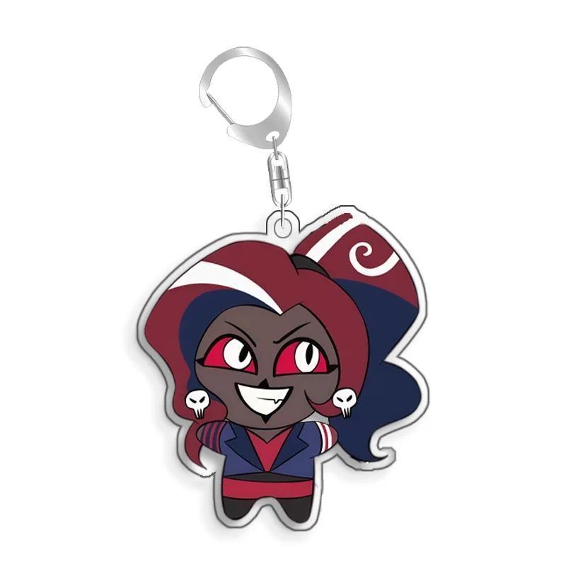 Hazbin Hotel Velvet Fizzarolli Vox Homemade Mica Cartoon Anime Keychain Bag Charms Game Anime Móc Khóa In Theo Yêu Cầu, Chất Liệu Mica Trong Suốt In 2 Mặt , Dày 4mm 5 Hazbin Hotel Velvet Fizzarolli Vox Homemade Mica Cartoon Anime Keychain Bag Charms Game Anime Móc Khóa In Theo Yêu Cầu, Chất Liệu Mica Trong Suốt In 2 Mặt , Dày 4mm - Ảnh 5