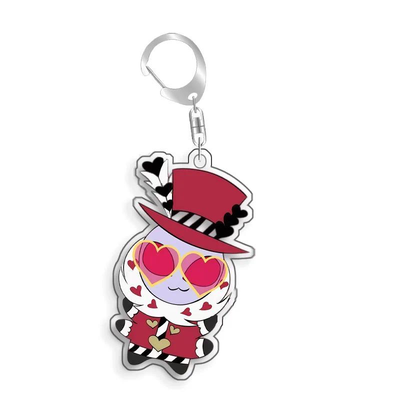 Hazbin Hotel Velvet Fizzarolli Vox Homemade Mica Cartoon Anime Keychain Bag Charms Game Anime Móc Khóa In Theo Yêu Cầu, Chất Liệu Mica Trong Suốt In 2 Mặt , Dày 4mm 6 Hazbin Hotel Velvet Fizzarolli Vox Homemade Mica Cartoon Anime Keychain Bag Charms Game Anime Móc Khóa In Theo Yêu Cầu, Chất Liệu Mica Trong Suốt In 2 Mặt , Dày 4mm - Ảnh 6