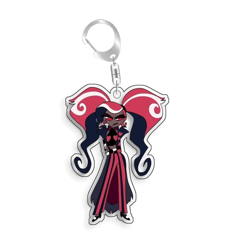 Hazbin Hotel Velvet Fizzarolli Vox Homemade Mica Cartoon Anime Keychain Bag Charms Game Anime Móc Khóa In Theo Yêu Cầu, Chất Liệu Mica Trong Suốt In 2 Mặt , Dày 4mm 9 Hazbin Hotel Velvet Fizzarolli Vox Homemade Mica Cartoon Anime Keychain Bag Charms Game Anime Móc Khóa In Theo Yêu Cầu, Chất Liệu Mica Trong Suốt In 2 Mặt , Dày 4mm - Ảnh 9