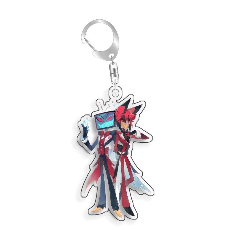 Hazbin Hotel Velvet Fizzarolli Vox Homemade Mica Cartoon Anime Keychain Bag Charms Game Anime Móc Khóa In Theo Yêu Cầu, Chất Liệu Mica Trong Suốt In 2 Mặt , Dày 4mm 10 Hazbin Hotel Velvet Fizzarolli Vox Homemade Mica Cartoon Anime Keychain Bag Charms Game Anime Móc Khóa In Theo Yêu Cầu, Chất Liệu Mica Trong Suốt In 2 Mặt , Dày 4mm - Ảnh 10