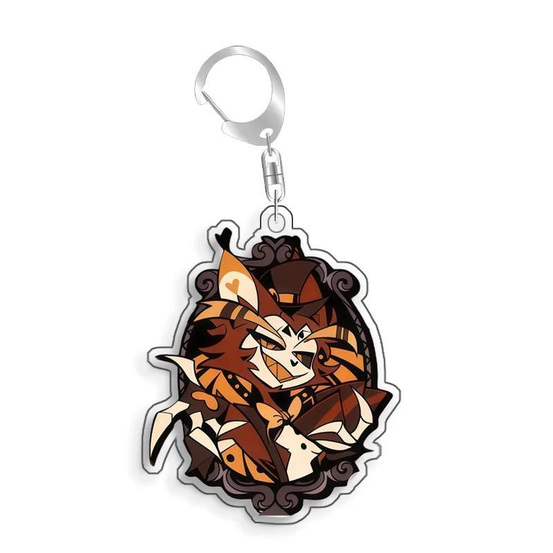 Hazbin Hotel Velvette Moxxie Vox Alastor Blitzo Homemade Acrylic Keychain Mica Bag Charms Móc Khóa In Theo Yêu Cầu, Chất Liệu Mica Trong Suốt In 2 Mặt , Dày 4mm 3 Hazbin Hotel Velvette Moxxie Vox Alastor Blitzo Homemade Acrylic Keychain Mica Bag Charms Móc Khóa In Theo Yêu Cầu, Chất Liệu Mica Trong Suốt In 2 Mặt , Dày 4mm - Ảnh 3