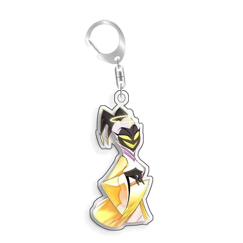 Hazbin Hotel Vox Charlie Morningstar Niffty Homemade Acrylic Cartoon Mica Keychain Game Anime Móc Khóa In Theo Yêu Cầu, Chất Liệu Mica Trong Suốt In 2 Mặt , Dày 4mm 2 Hazbin Hotel Vox Charlie Morningstar Niffty Homemade Acrylic Cartoon Mica Keychain Game Anime Móc Khóa In Theo Yêu Cầu, Chất Liệu Mica Trong Suốt In 2 Mặt , Dày 4mm - Ảnh 2
