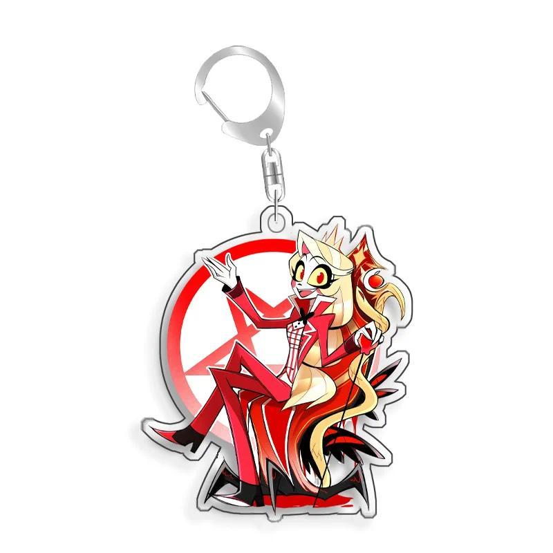 Hazbin Hotel Vox Charlie Morningstar Niffty Homemade Acrylic Cartoon Mica Keychain Game Anime Móc Khóa In Theo Yêu Cầu, Chất Liệu Mica Trong Suốt In 2 Mặt , Dày 4mm 11 Hazbin Hotel Vox Charlie Morningstar Niffty Homemade Acrylic Cartoon Mica Keychain Game Anime Móc Khóa In Theo Yêu Cầu, Chất Liệu Mica Trong Suốt In 2 Mặt , Dày 4mm - Ảnh 11