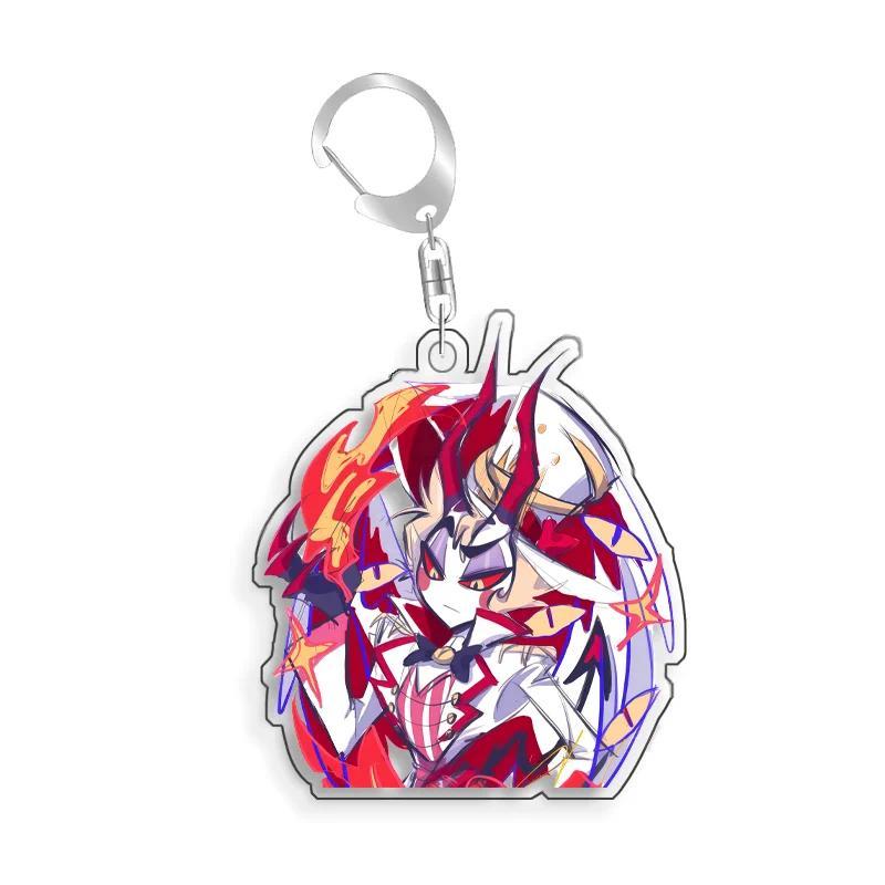 Hazbin Hotel Vox Charlie Morningstar Niffty Homemade Acrylic Cartoon Mica Keychain Game Anime Móc Khóa In Theo Yêu Cầu, Chất Liệu Mica Trong Suốt In 2 Mặt , Dày 4mm 12 Hazbin Hotel Vox Charlie Morningstar Niffty Homemade Acrylic Cartoon Mica Keychain Game Anime Móc Khóa In Theo Yêu Cầu, Chất Liệu Mica Trong Suốt In 2 Mặt , Dày 4mm - Ảnh 12
