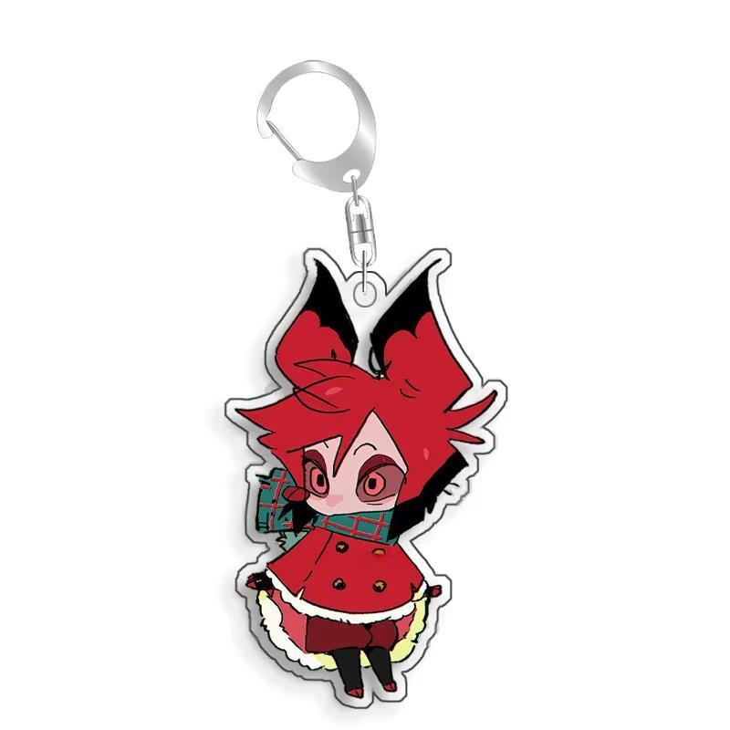 Hazbin Hotel Vox Charlie Morningstar Niffty Homemade Acrylic Cartoon Mica Keychain Game Anime Móc Khóa In Theo Yêu Cầu, Chất Liệu Mica Trong Suốt In 2 Mặt , Dày 4mm 3 Hazbin Hotel Vox Charlie Morningstar Niffty Homemade Acrylic Cartoon Mica Keychain Game Anime Móc Khóa In Theo Yêu Cầu, Chất Liệu Mica Trong Suốt In 2 Mặt , Dày 4mm - Ảnh 3