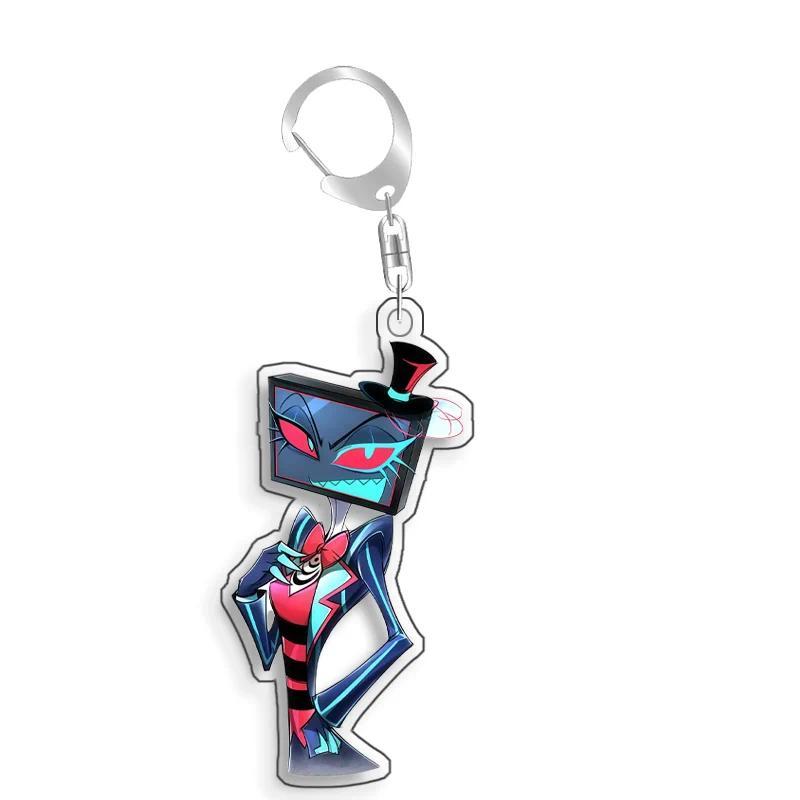 Hazbin Hotel Vox Charlie Morningstar Niffty Homemade Acrylic Cartoon Mica Keychain Game Anime Móc Khóa In Theo Yêu Cầu, Chất Liệu Mica Trong Suốt In 2 Mặt , Dày 4mm 5 Hazbin Hotel Vox Charlie Morningstar Niffty Homemade Acrylic Cartoon Mica Keychain Game Anime Móc Khóa In Theo Yêu Cầu, Chất Liệu Mica Trong Suốt In 2 Mặt , Dày 4mm - Ảnh 5