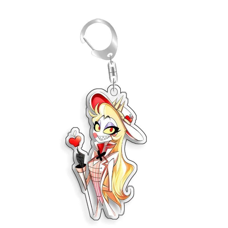 Hazbin Hotel Vox Charlie Morningstar Niffty Homemade Acrylic Cartoon Mica Keychain Game Anime Móc Khóa In Theo Yêu Cầu, Chất Liệu Mica Trong Suốt In 2 Mặt , Dày 4mm 7 Hazbin Hotel Vox Charlie Morningstar Niffty Homemade Acrylic Cartoon Mica Keychain Game Anime Móc Khóa In Theo Yêu Cầu, Chất Liệu Mica Trong Suốt In 2 Mặt , Dày 4mm - Ảnh 7
