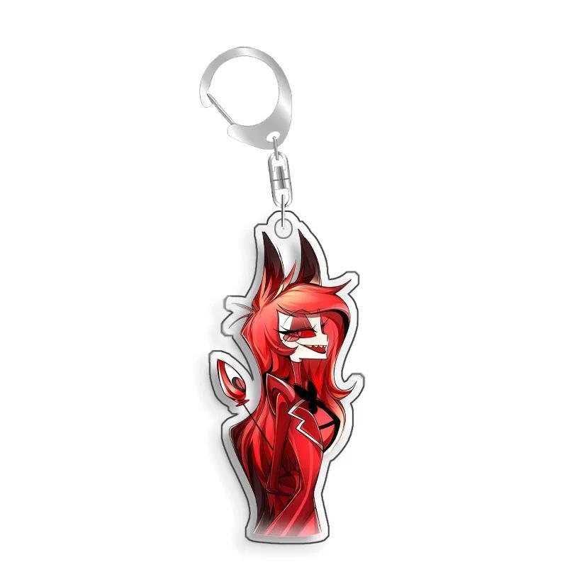Hazbin Hotel Vox Charlie Morningstar Niffty Homemade Acrylic Cartoon Mica Keychain Game Anime Móc Khóa In Theo Yêu Cầu, Chất Liệu Mica Trong Suốt In 2 Mặt , Dày 4mm 8 Hazbin Hotel Vox Charlie Morningstar Niffty Homemade Acrylic Cartoon Mica Keychain Game Anime Móc Khóa In Theo Yêu Cầu, Chất Liệu Mica Trong Suốt In 2 Mặt , Dày 4mm - Ảnh 8