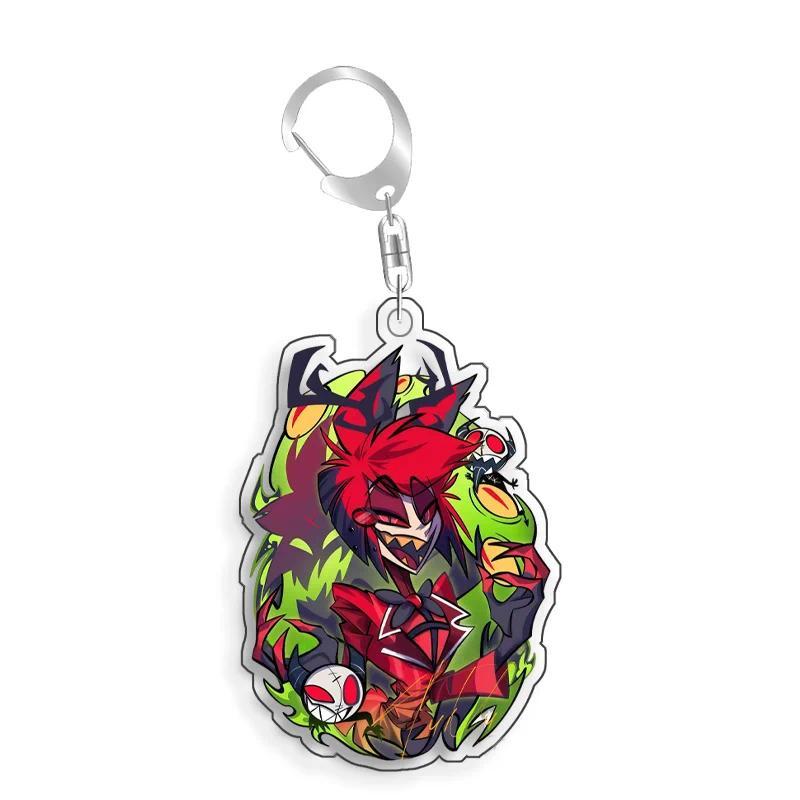 Hazbin Hotel Vox Charlie Morningstar Niffty Homemade Acrylic Cartoon Mica Keychain Game Anime Móc Khóa In Theo Yêu Cầu, Chất Liệu Mica Trong Suốt In 2 Mặt , Dày 4mm 10 Hazbin Hotel Vox Charlie Morningstar Niffty Homemade Acrylic Cartoon Mica Keychain Game Anime Móc Khóa In Theo Yêu Cầu, Chất Liệu Mica Trong Suốt In 2 Mặt , Dày 4mm - Ảnh 10
