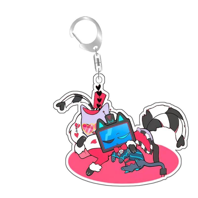 Hazbin Hotel Vox Fizzovalli Asmodeus Velvette Stolas Homemade Acrylic Keychain Mica Bag Móc Khóa In Theo Yêu Cầu, Chất Liệu Mica Trong Suốt In 2 Mặt , Dày 4mm 11 Hazbin Hotel Vox Fizzovalli Asmodeus Velvette Stolas Homemade Acrylic Keychain Mica Bag Móc Khóa In Theo Yêu Cầu, Chất Liệu Mica Trong Suốt In 2 Mặt , Dày 4mm - Ảnh 11
