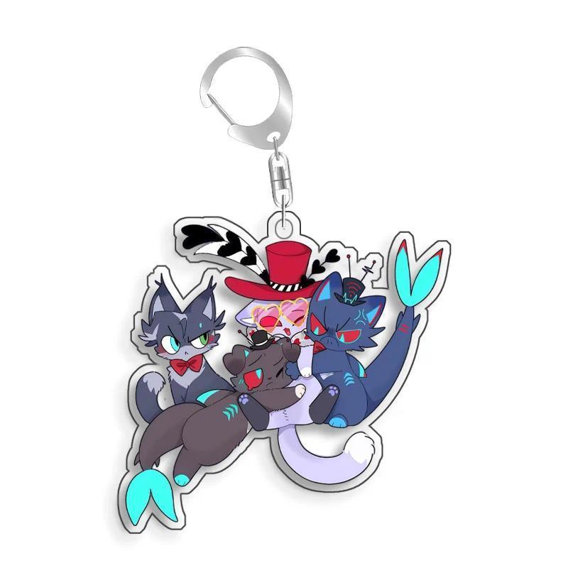 Hazbin Hotel Vox Fizzovalli Asmodeus Velvette Stolas Homemade Acrylic Keychain Mica Bag Móc Khóa In Theo Yêu Cầu, Chất Liệu Mica Trong Suốt In 2 Mặt , Dày 4mm 15 Hazbin Hotel Vox Fizzovalli Asmodeus Velvette Stolas Homemade Acrylic Keychain Mica Bag Móc Khóa In Theo Yêu Cầu, Chất Liệu Mica Trong Suốt In 2 Mặt , Dày 4mm - Ảnh 15