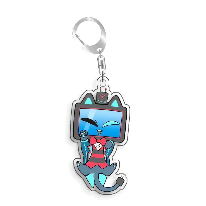 Hazbin Hotel Vox Fizzovalli Asmodeus Velvette Stolas Homemade Acrylic Keychain Mica Bag Móc Khóa In Theo Yêu Cầu, Chất Liệu Mica Trong Suốt In 2 Mặt , Dày 4mm 4 Hazbin Hotel Vox Fizzovalli Asmodeus Velvette Stolas Homemade Acrylic Keychain Mica Bag Móc Khóa In Theo Yêu Cầu, Chất Liệu Mica Trong Suốt In 2 Mặt , Dày 4mm - Ảnh 4