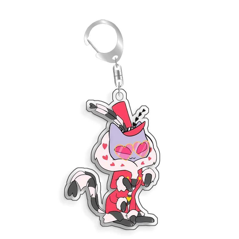 Hazbin Hotel Vox Fizzovalli Asmodeus Velvette Stolas Homemade Acrylic Keychain Mica Bag Móc Khóa In Theo Yêu Cầu, Chất Liệu Mica Trong Suốt In 2 Mặt , Dày 4mm 6 Hazbin Hotel Vox Fizzovalli Asmodeus Velvette Stolas Homemade Acrylic Keychain Mica Bag Móc Khóa In Theo Yêu Cầu, Chất Liệu Mica Trong Suốt In 2 Mặt , Dày 4mm - Ảnh 6