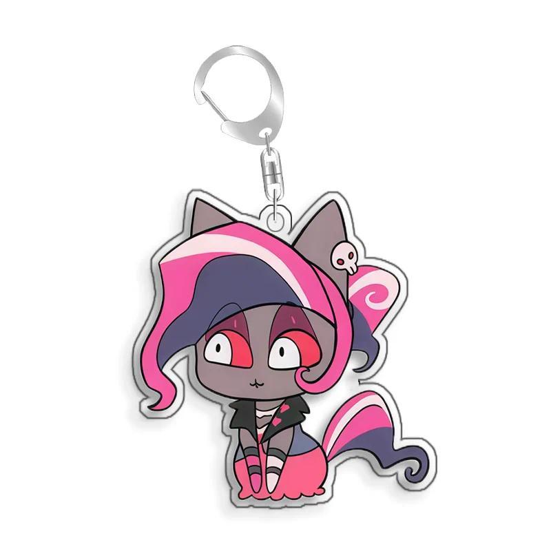 Hazbin Hotel Vox Fizzovalli Asmodeus Velvette Stolas Homemade Acrylic Keychain Mica Bag Móc Khóa In Theo Yêu Cầu, Chất Liệu Mica Trong Suốt In 2 Mặt , Dày 4mm 8 Hazbin Hotel Vox Fizzovalli Asmodeus Velvette Stolas Homemade Acrylic Keychain Mica Bag Móc Khóa In Theo Yêu Cầu, Chất Liệu Mica Trong Suốt In 2 Mặt , Dày 4mm - Ảnh 8
