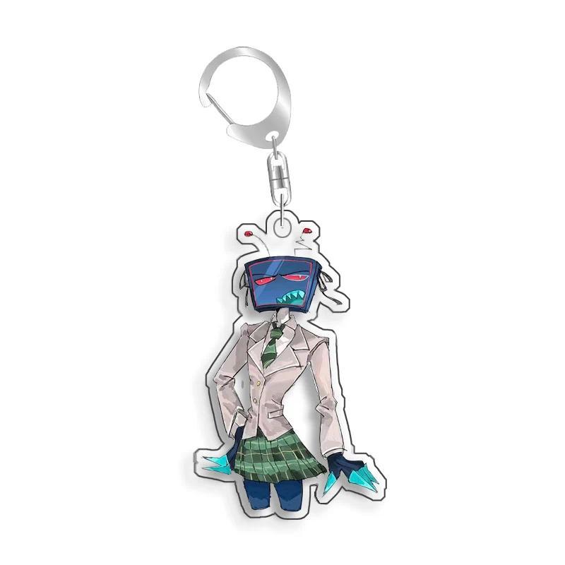 Hazbin Hotel Vox Velvette Valention Original Homemade Acrylic Keychain Mica Bag Charms Game Móc Khóa In Theo Yêu Cầu, Chất Liệu Mica Trong Suốt In 2 Mặt , Dày 4mm 11 Hazbin Hotel Vox Velvette Valention Original Homemade Acrylic Keychain Mica Bag Charms Game Móc Khóa In Theo Yêu Cầu, Chất Liệu Mica Trong Suốt In 2 Mặt , Dày 4mm - Ảnh 11