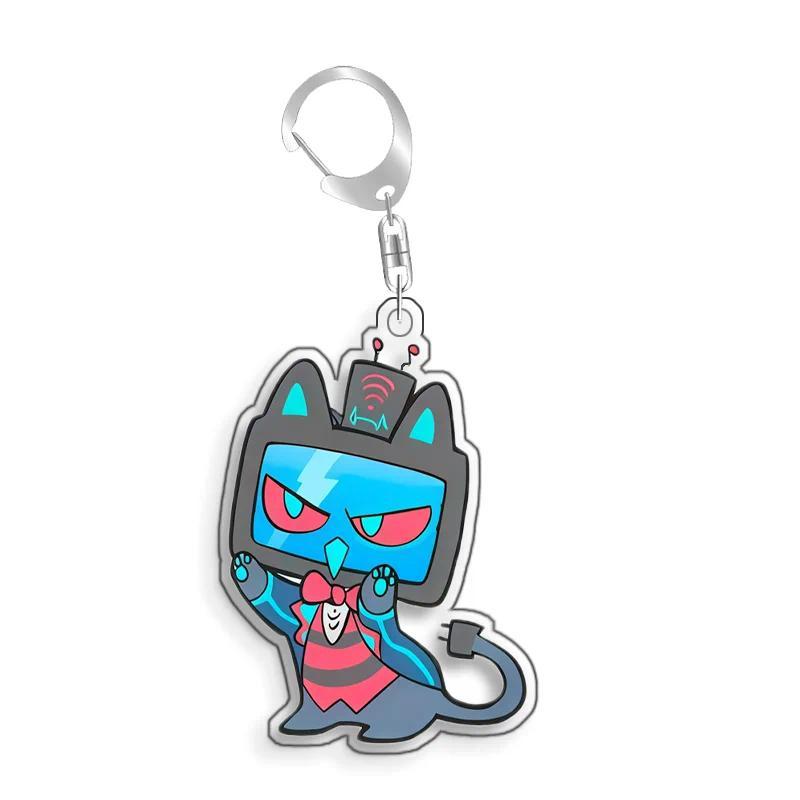 Hazbin Hotel Vox Velvette Valention Original Homemade Acrylic Keychain Mica Bag Charms Game Móc Khóa In Theo Yêu Cầu, Chất Liệu Mica Trong Suốt In 2 Mặt , Dày 4mm 13 Hazbin Hotel Vox Velvette Valention Original Homemade Acrylic Keychain Mica Bag Charms Game Móc Khóa In Theo Yêu Cầu, Chất Liệu Mica Trong Suốt In 2 Mặt , Dày 4mm - Ảnh 13