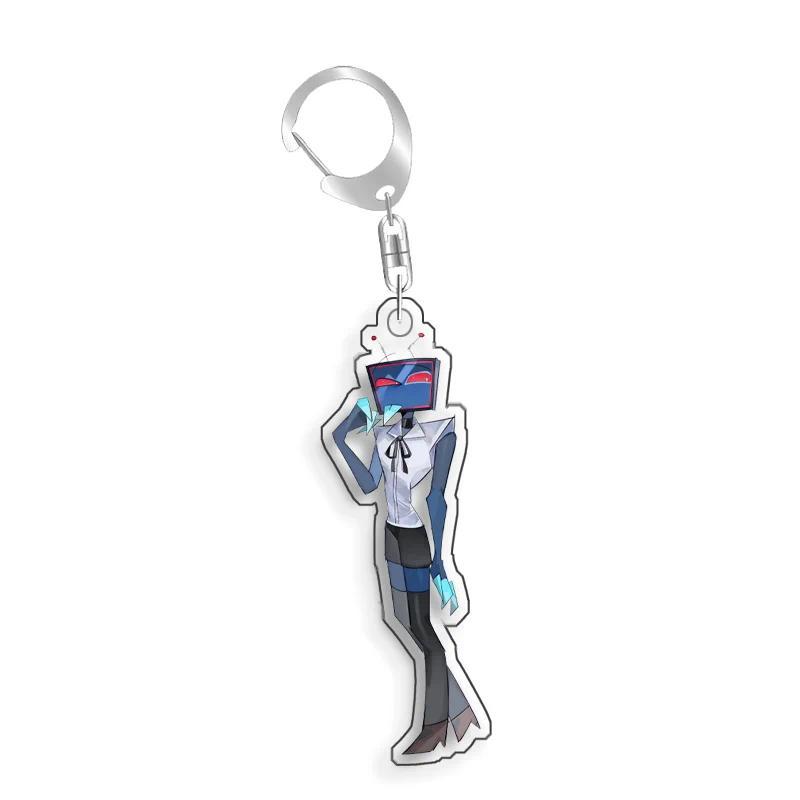 Hazbin Hotel Vox Velvette Valention Original Homemade Acrylic Keychain Mica Bag Charms Game Móc Khóa In Theo Yêu Cầu, Chất Liệu Mica Trong Suốt In 2 Mặt , Dày 4mm 3 Hazbin Hotel Vox Velvette Valention Original Homemade Acrylic Keychain Mica Bag Charms Game Móc Khóa In Theo Yêu Cầu, Chất Liệu Mica Trong Suốt In 2 Mặt , Dày 4mm - Ảnh 3