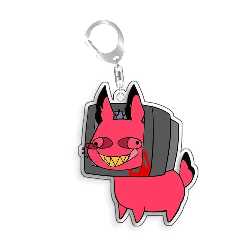 Hazbin Hotel Vox Velvette Valention Original Homemade Acrylic Keychain Mica Bag Charms Game Móc Khóa In Theo Yêu Cầu, Chất Liệu Mica Trong Suốt In 2 Mặt , Dày 4mm 7 Hazbin Hotel Vox Velvette Valention Original Homemade Acrylic Keychain Mica Bag Charms Game Móc Khóa In Theo Yêu Cầu, Chất Liệu Mica Trong Suốt In 2 Mặt , Dày 4mm - Ảnh 7
