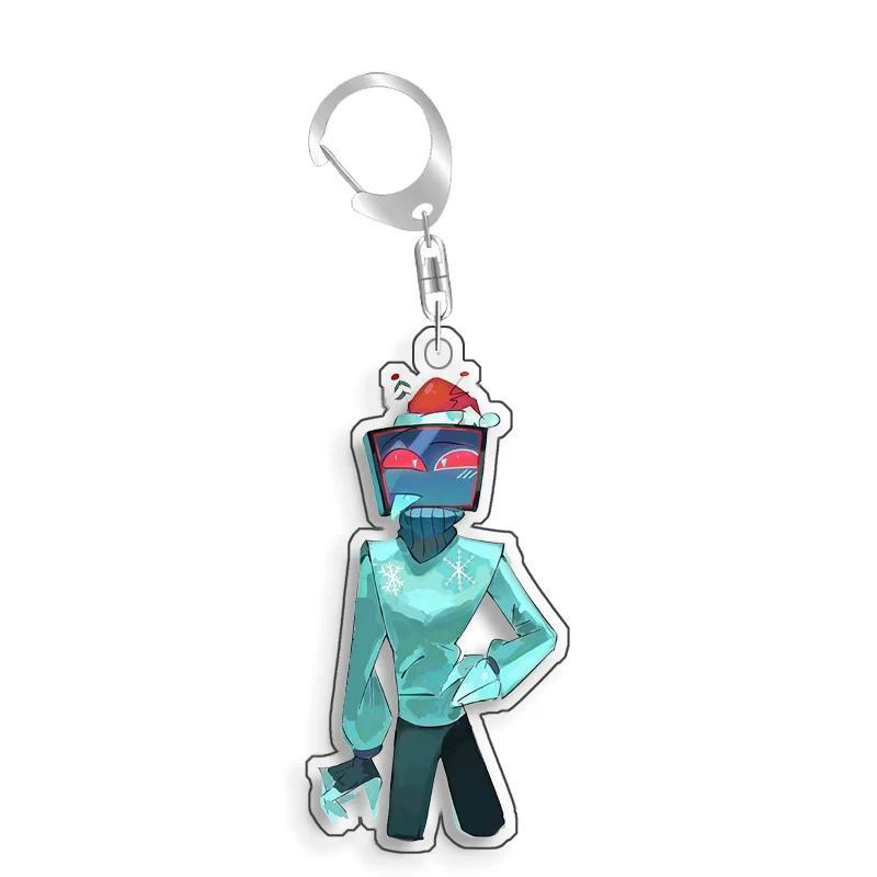 Hazbin Hotel Vox Velvette Valention Original Homemade Acrylic Keychain Mica Bag Charms Game Móc Khóa In Theo Yêu Cầu, Chất Liệu Mica Trong Suốt In 2 Mặt , Dày 4mm 9 Hazbin Hotel Vox Velvette Valention Original Homemade Acrylic Keychain Mica Bag Charms Game Móc Khóa In Theo Yêu Cầu, Chất Liệu Mica Trong Suốt In 2 Mặt , Dày 4mm - Ảnh 9