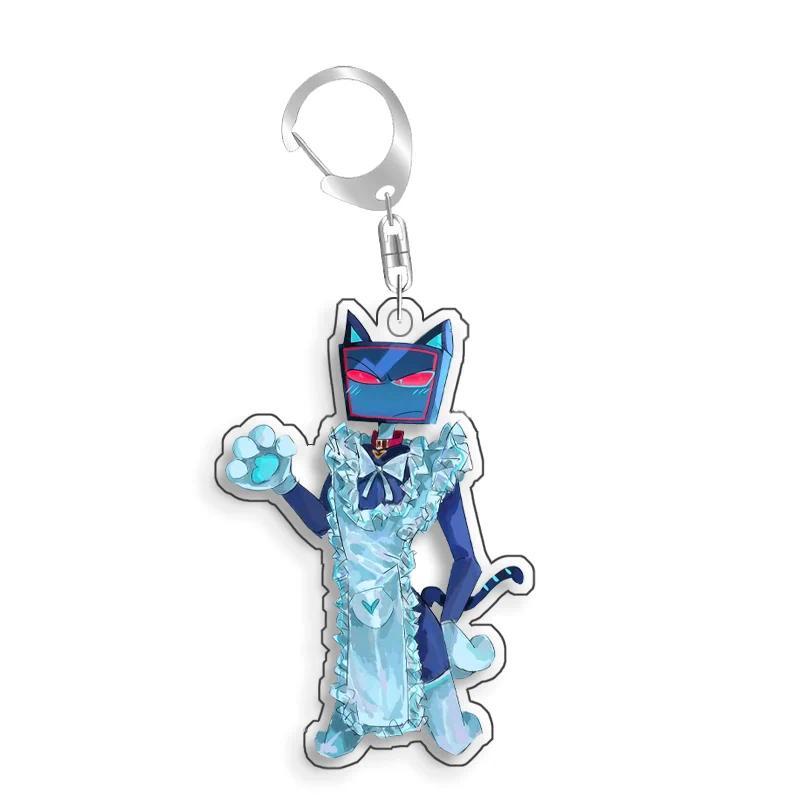 Hazbin Hotel Vox Velvette Valention Original Homemade Acrylic Keychain Mica Bag Charms Game Móc Khóa In Theo Yêu Cầu, Chất Liệu Mica Trong Suốt In 2 Mặt , Dày 4mm 10 Hazbin Hotel Vox Velvette Valention Original Homemade Acrylic Keychain Mica Bag Charms Game Móc Khóa In Theo Yêu Cầu, Chất Liệu Mica Trong Suốt In 2 Mặt , Dày 4mm - Ảnh 10