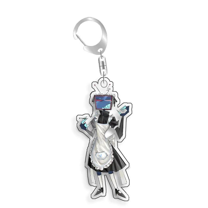 Hazbin Hotel Vox Velvette Valention Original Homemade Acrylic Keychain Mica Bag Charms Game Móc Khóa In Theo Yêu Cầu, Chất Liệu Mica Trong Suốt In 2 Mặt , Dày 4mm 1 Hazbin Hotel Vox Velvette Valention Original Homemade Acrylic Keychain Mica Bag Charms Game Móc Khóa In Theo Yêu Cầu, Chất Liệu Mica Trong Suốt In 2 Mặt , Dày 4mm