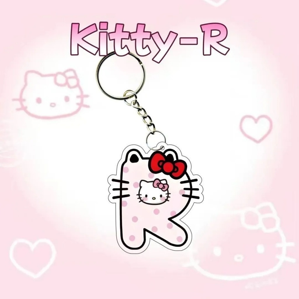 Hello Kitty Letter Keychain As A Gift For Friends Cute Double Transparent Micabag Sanrio Móc Khóa In Theo Yêu Cầu, Chất Liệu Mica Trong Suốt In 2 Mặt , Dày 4mm 12 Hello Kitty Letter Keychain As A Gift For Friends Cute Double Transparent Micabag Sanrio Móc Khóa In Theo Yêu Cầu, Chất Liệu Mica Trong Suốt In 2 Mặt , Dày 4mm - Ảnh 12