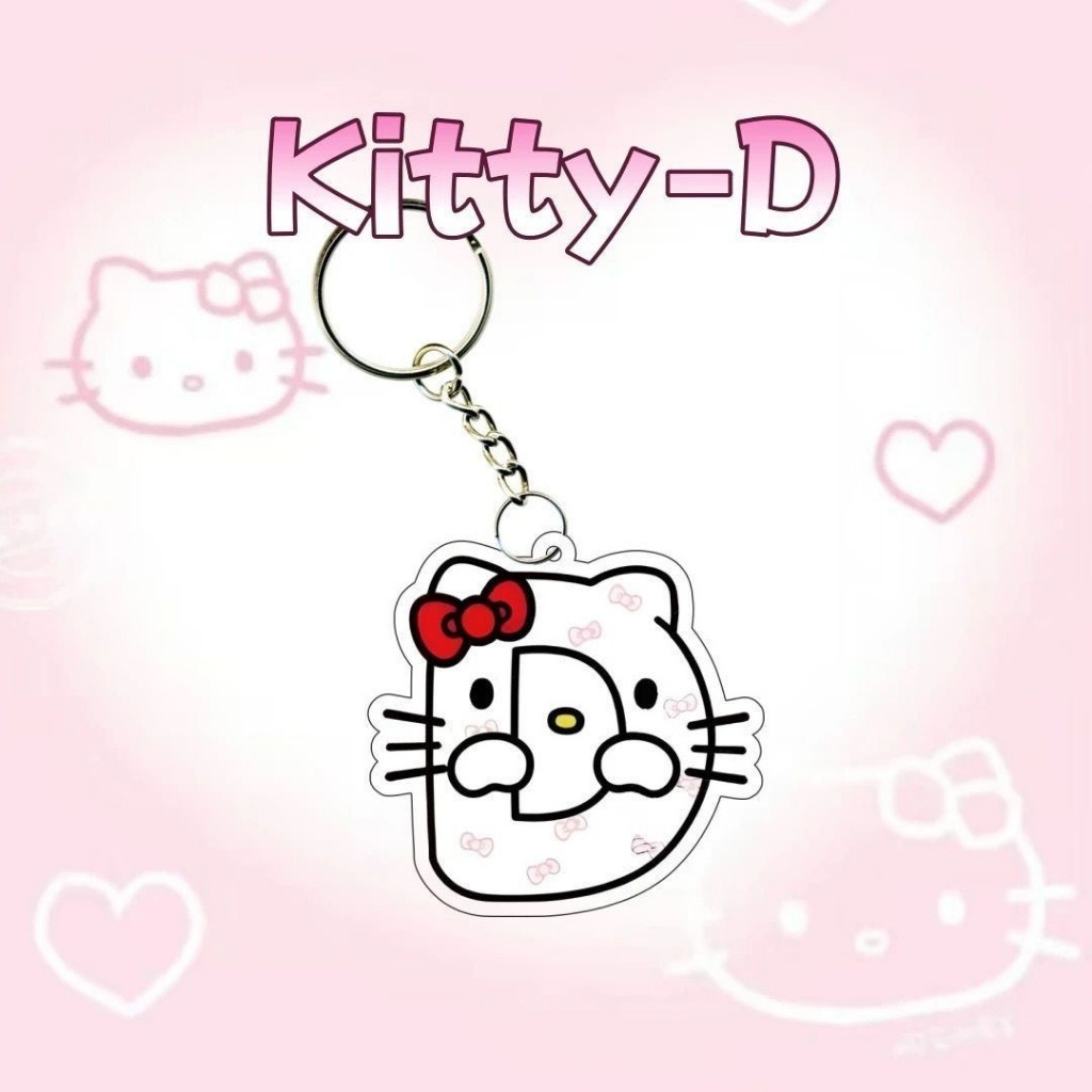 Hello Kitty Letter Keychain As A Gift For Friends Cute Double Transparent Micabag Sanrio Móc Khóa In Theo Yêu Cầu, Chất Liệu Mica Trong Suốt In 2 Mặt , Dày 4mm 14 Hello Kitty Letter Keychain As A Gift For Friends Cute Double Transparent Micabag Sanrio Móc Khóa In Theo Yêu Cầu, Chất Liệu Mica Trong Suốt In 2 Mặt , Dày 4mm - Ảnh 14